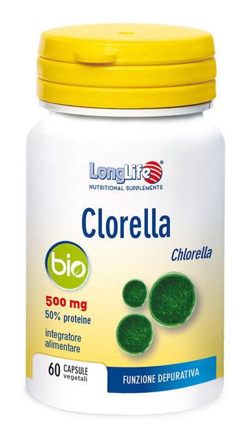 Chlorella orgánica Longlife 60 cápsulas