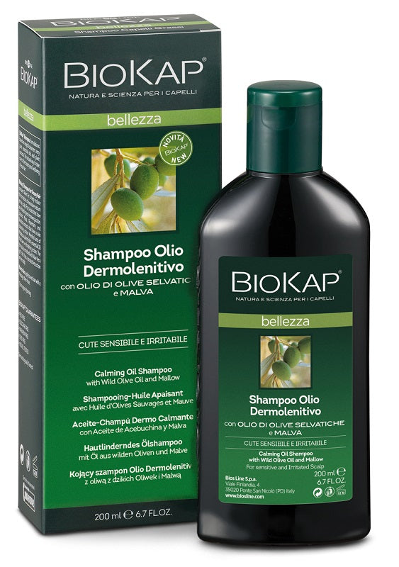 BIOS LINE - Biokap bellezza shampoo olio dermolenitivo 200 ml biosline