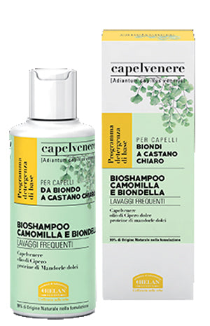 Helan Capelvenere bioshampoo camomilla e biondella 200 ml