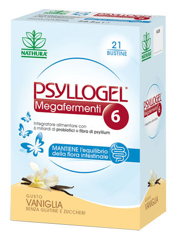 Psyllogel megafermenti 6 vaniglia 21 bustine