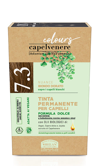 Helan Capelvenere colours tinta capelli 7,3n biondo dorato