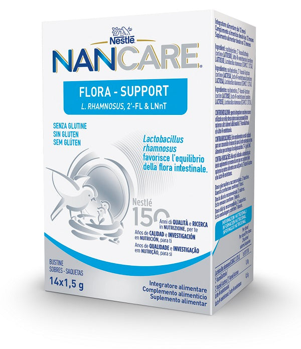 Nestle' nancare flora support 14 bustine