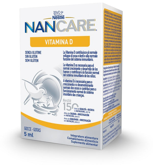 Nestle' nancare vitamin d drops 5 ml