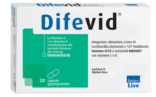 Difevid 20 capsule gastroprotette