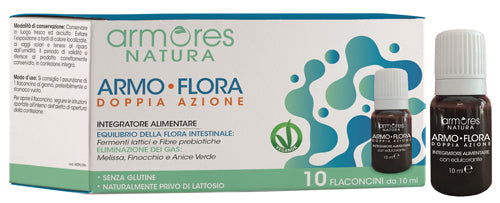 Armores armo flora doble accion 10 viales de 10 ml