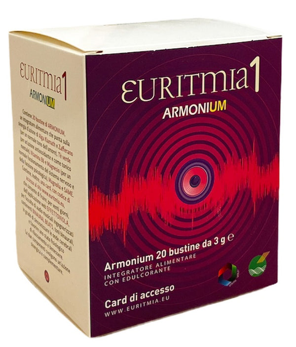 Euritmia 1 armonium 20 bustine + card accesso sito online