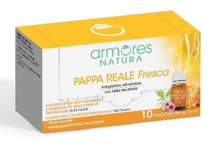 Armores pappa reale fresca 10 flaconcini da 10 ml