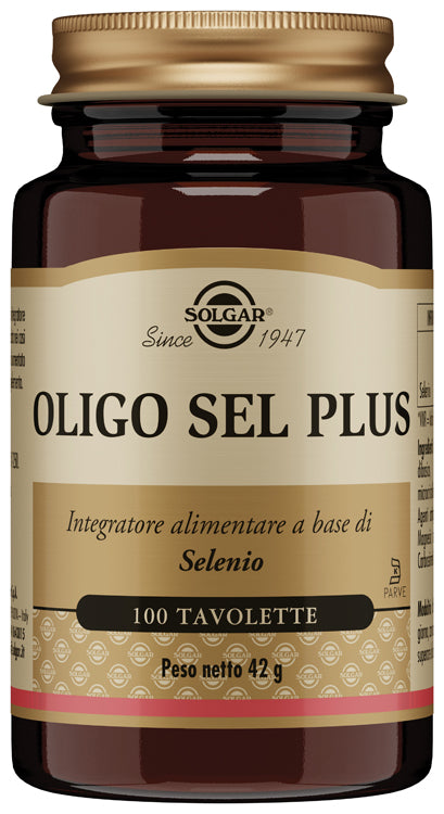 Solgar Oligo sel plus 100 tavolette