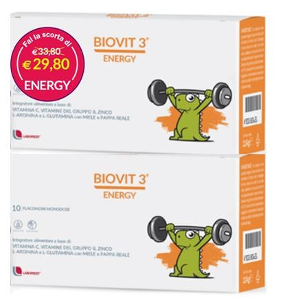 Biovit 3 energy multipack 10 flaconi x 2