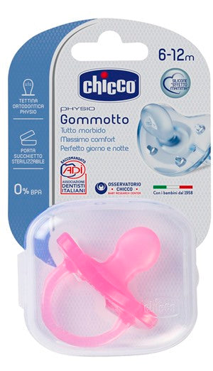 Chicco gommotto in silicone girl 6-16 mesi 1 pezzo