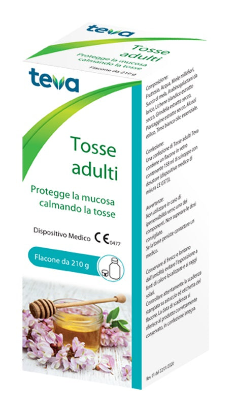 Tosse adulti teva sciroppo 210 g