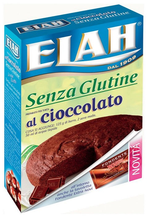 Elah preparato per torta al cioccolato senza glutine