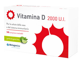 Vitamina d 2000 ui 168 compresse masticabili