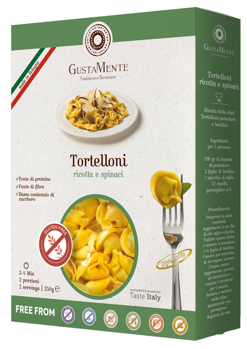 Gustamente tortelloni ricotta e spinaci 250 g