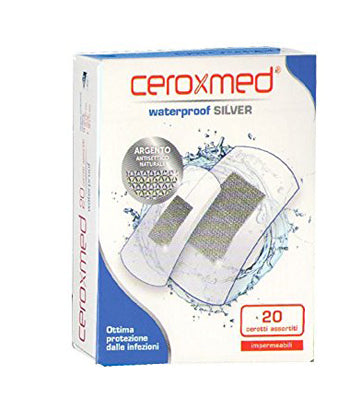 Ceroxmed waterproof silver 20 pezzi assortiti