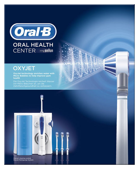 Oral-b centro de salud bucal oxyjet md20 hilo dental de agua