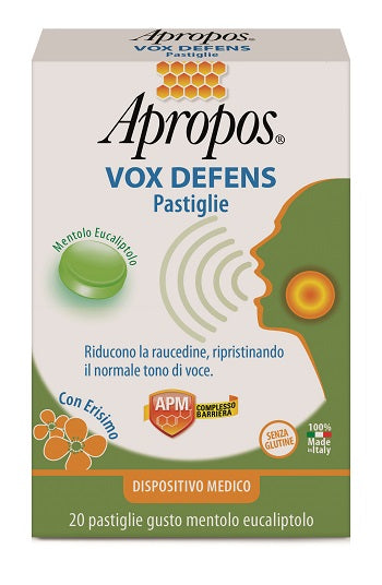 Apropos vox defens menthol eucalyptol 20 tablets