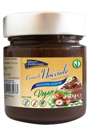 Piaceri mediterranei crema nocciola 250 g