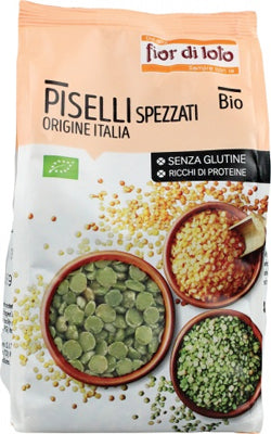 Piselli spezzati italia senza glutine bio 400 g