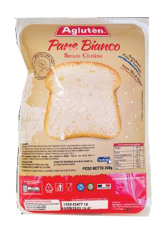 Agluten pane bianco a fette 300 g