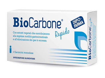 Biocarbone rapido 8 flaconcini