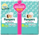Pampers baby dry duo dwct xl 30 pezzi
