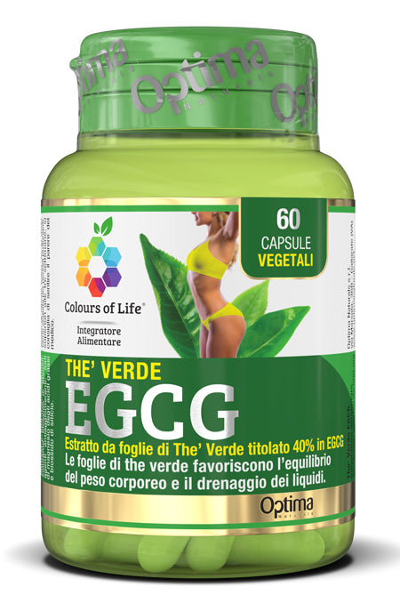 Colours of life the verde egcg 60 capsule vegetali