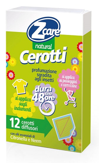 Zcare natural baby cerotti 12 pezzi