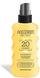 Angstrom protect hydraxol latte spray solare protezione SPF20 175 ml