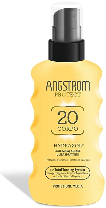 Angstrom protect hidraxol leche spray protección solar 20 175 ml