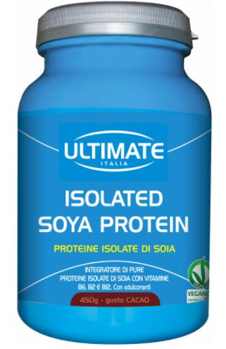 Ultimate isolated soya protein gusto cacao 450 g