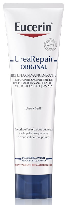 Eucerin urearepair original crema rigenerante 10% urea 100 ml travel size