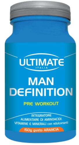 Ultimate man definition pre-workout arancia