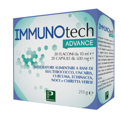 Immunotech avance 20 viales + 20 cápsulas