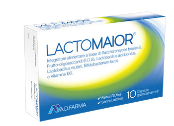 Lactomaior 10 cápsulas acidorresistentes