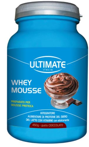 Ultimate whey mousse cioccolato 450 g