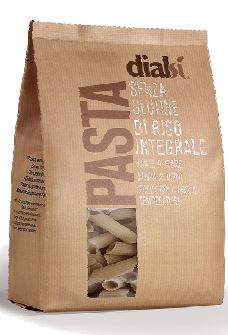 Dialsi' pasta riso integrale penne rigate numero 34 400 g