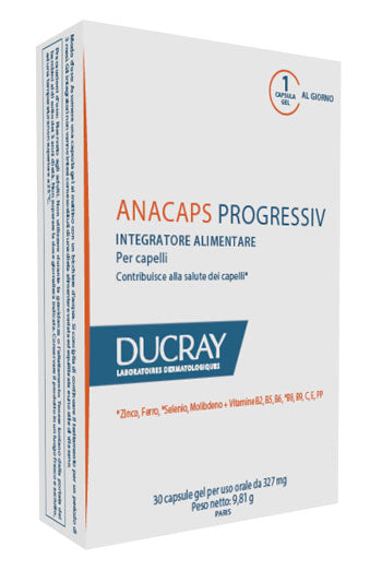 Anacaps progressiv ducray 30 capsule 2017