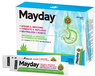 Mayday sospensione per uso orale alla menta 18 stick 10 ml