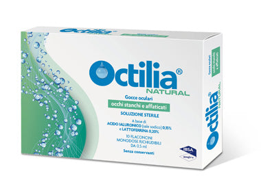 Octilia natural ojos cansados ​​y cansados ​​10 viales 0,5 ml