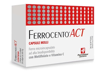 Ferrocento act 30 capsule molli