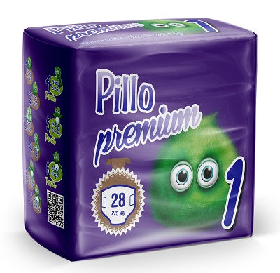 Pannolino pillo premium newborn 28 pezzi