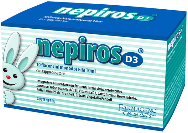 Nepiros d3 10 flanconcini da 10 ml