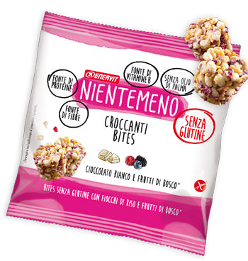 Nientemeno bites cioccolato bianco frutti di bosco 5 x 22 g