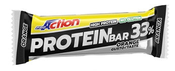 Proaction protein bar 33% arancia 50 g