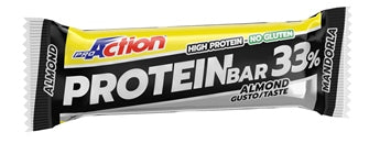 Proaction protein bar 33% mandorla 50 g