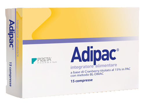 Adipac 15 comprimidos