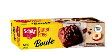 Schar bule' cialde wafer con nocciola ricoperte di cioccolato al latte 3 porzioni da 14 g