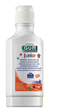 Gum junior monster collutorio 300 ml per bambini dai 6 anni in su