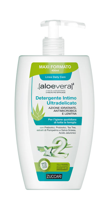 Aloevera2 detergente intimo ultradelicato 400 ml